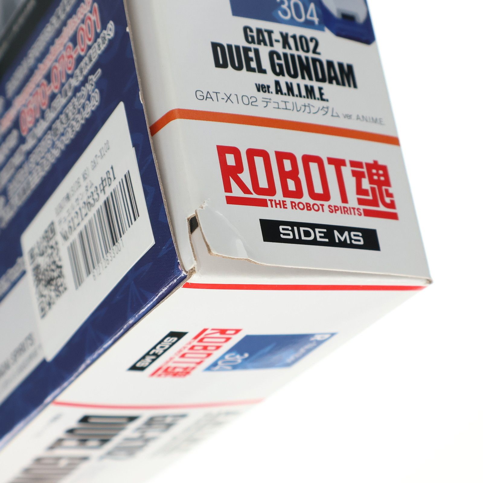BANDAI - ROBOT魂(SIDE MS) GAT-X102 デュエルガンダム ver. A.N.I.M.E. 機動戦士ガンダムSEED(シード) 完成品 可動フィギュア バンダイスピリッツ 中古】(本体B+/箱B)ROBOT魂 〈SIDE MS〉 GAT-X102 デュエル