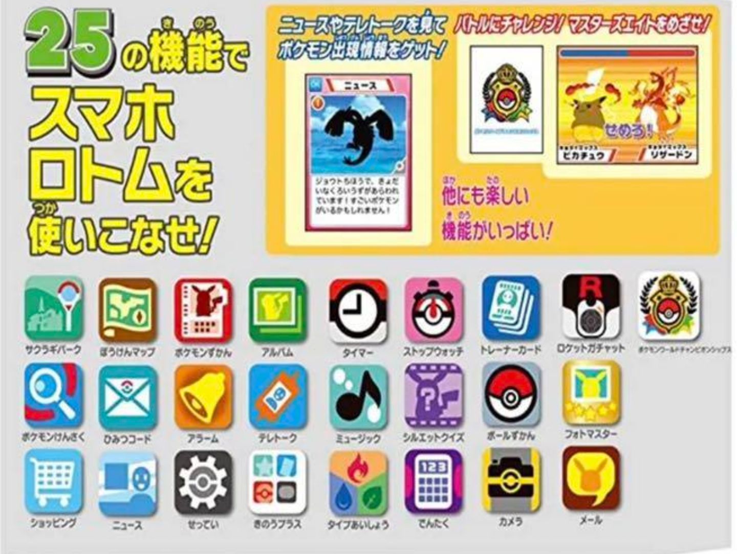 新品未開封 スマホロトム ポケットモンスター ポケモン図鑑