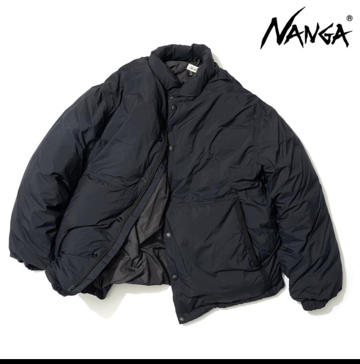 クリアランス NANGA 別注WEATHER LIGHT DOWN JACKチャコールブラック