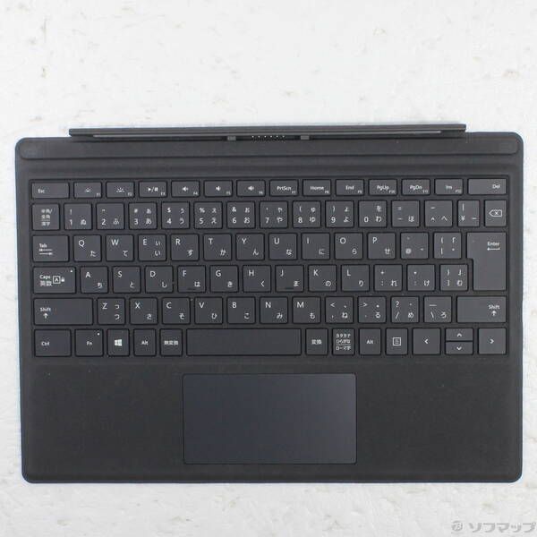 中古品〕 Surface Pro 4 Type Cover QC7-00070 ブラック【269】 中古品