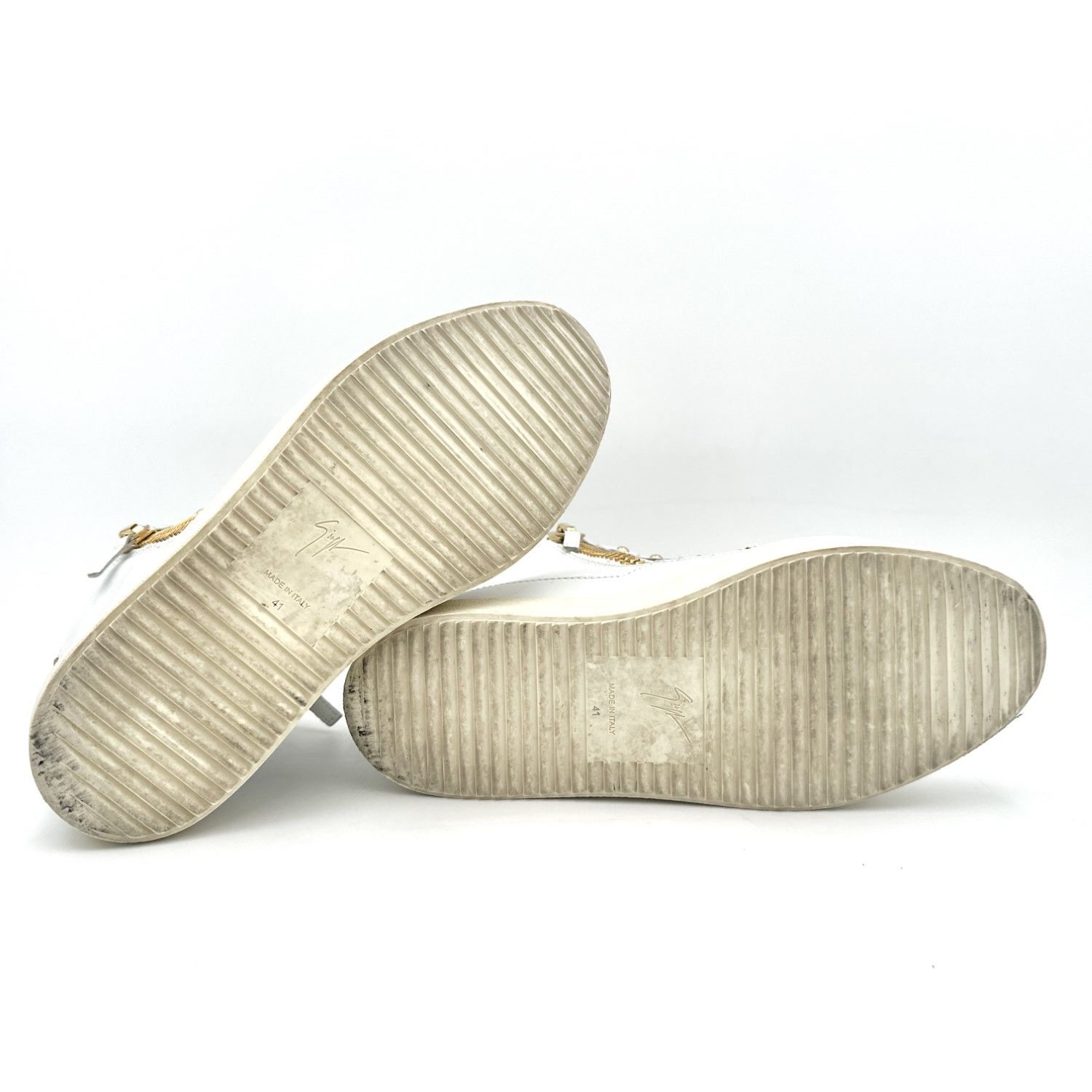 □激レア□ GIUSEPPE ZANOTTI ハイカットスニーカー ホワイト □激レア□ GIUSEPPE ZANOTTI ハイカットスニーカー ホワイト