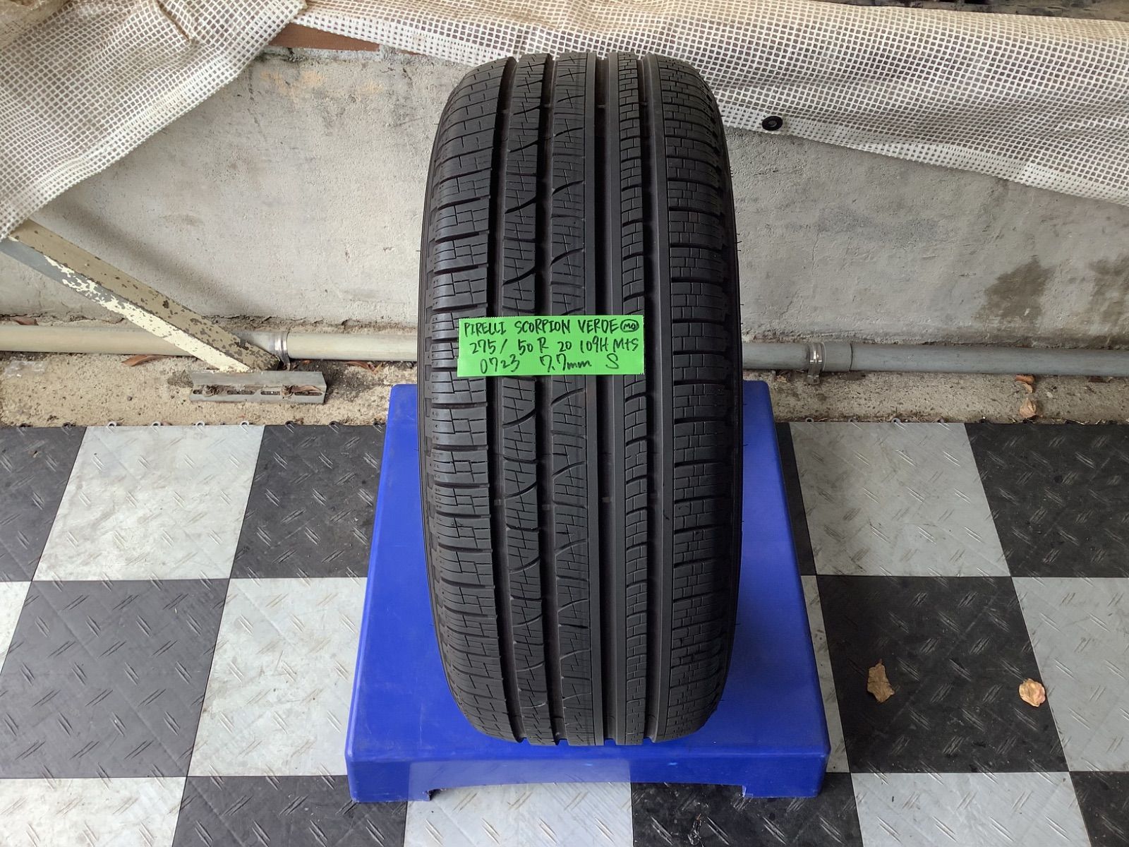 み 275 50R20 109H 製 PIRELLI SCORPION VERDE ピレリ スコーピオン ヴェルデ ベンツ承認 タイヤ1本