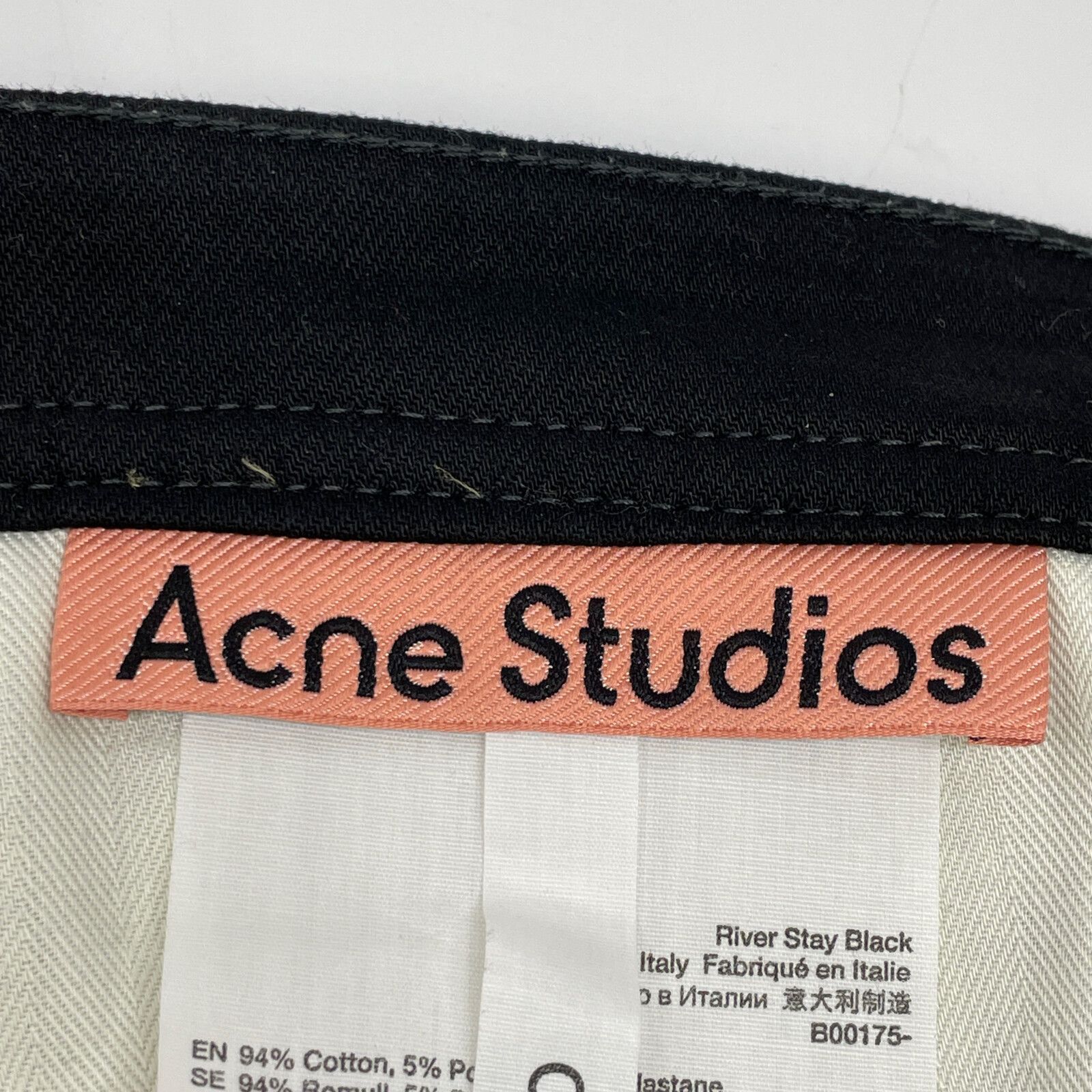 ACNE STUDIOS アクネ ストゥディオズ 【美品】River スリムフィット クロップ丈 ジーンズ/ 29