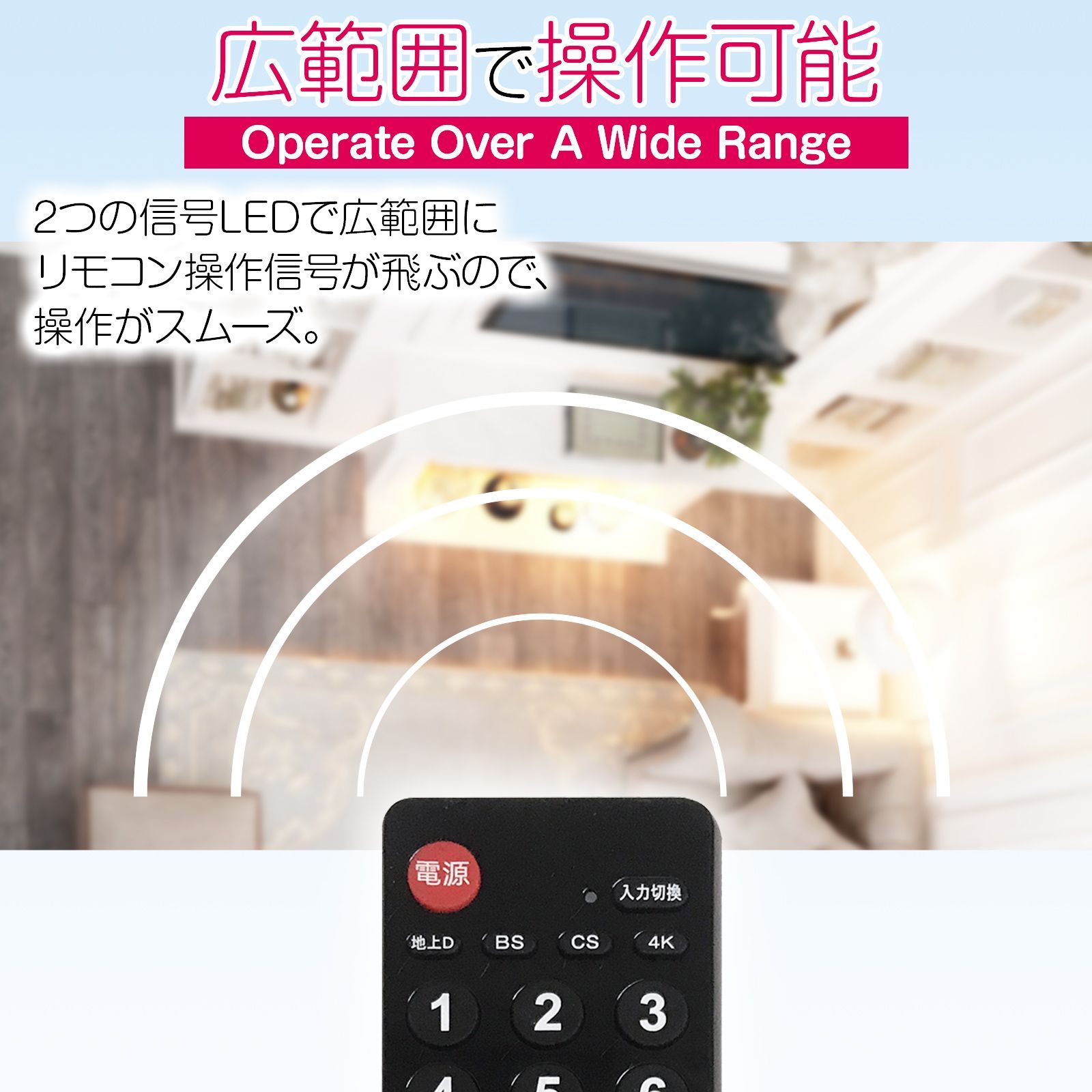 LG エレクトロニクス テレビリモコン crctv23lg 設定不要 互換 液晶