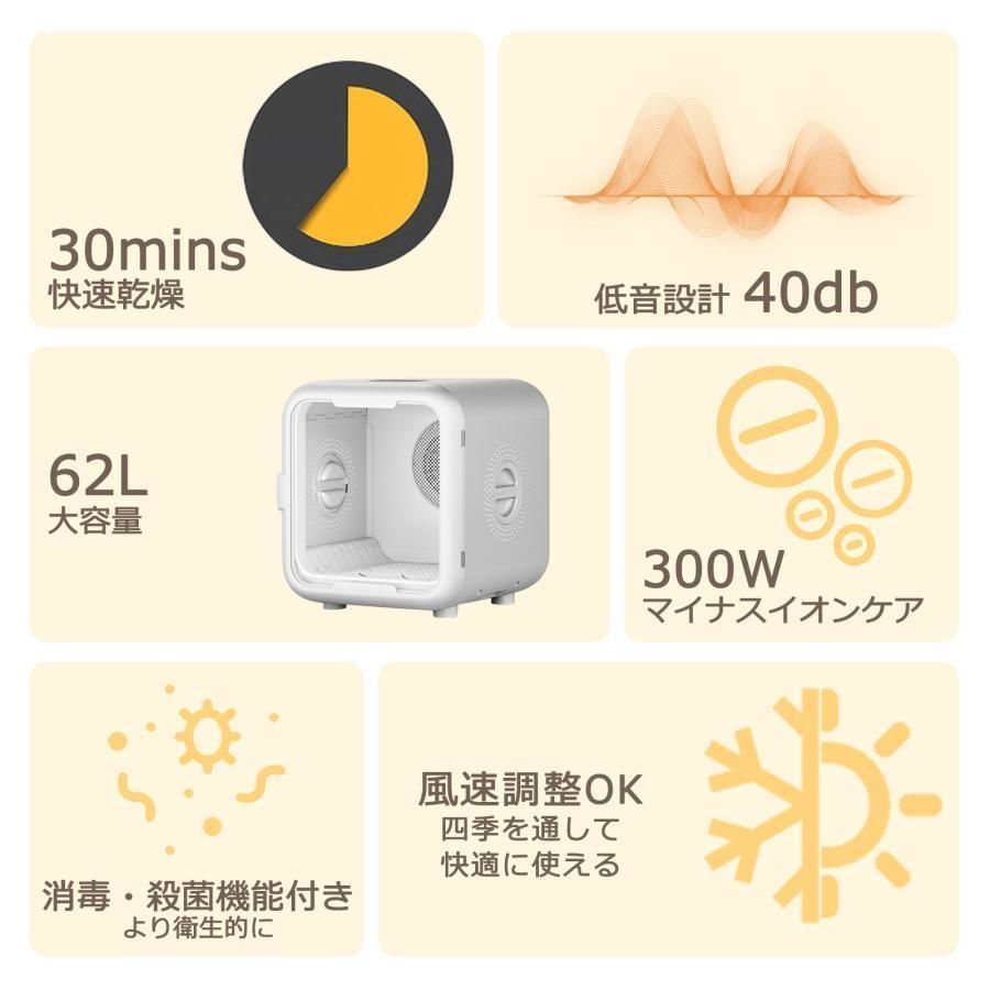 ペット ハウス なでなで窓 62L ペット乾燥機 ボックス 温度調整 ペット乾燥箱 急速乾燥ケース 静音 最新 3年保証