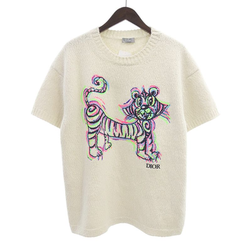 【美品】ディオール キッズ KENNY SCHARF コラボ ジップ スウェット 美品】ディオール キッズ KENNY SCHARF コラボ ジップ スウェット