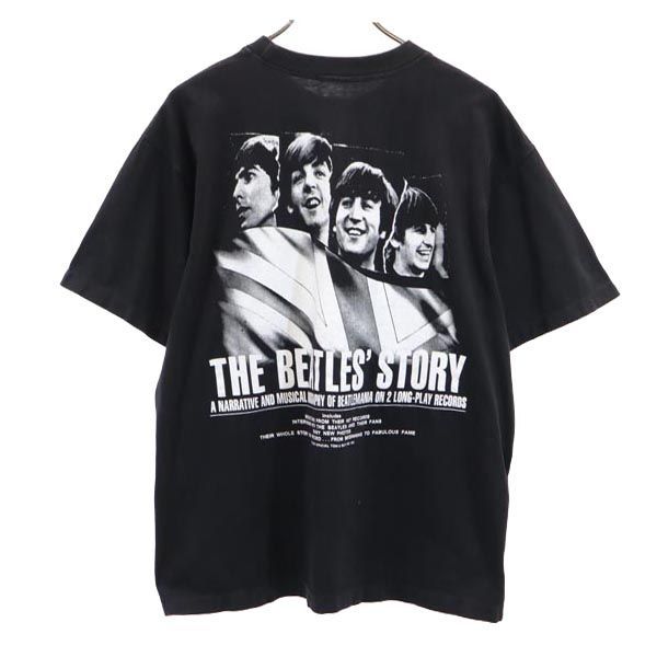 ビートルズ 90s オールド バンT 半袖 Tシャツ ブラック The Beatles