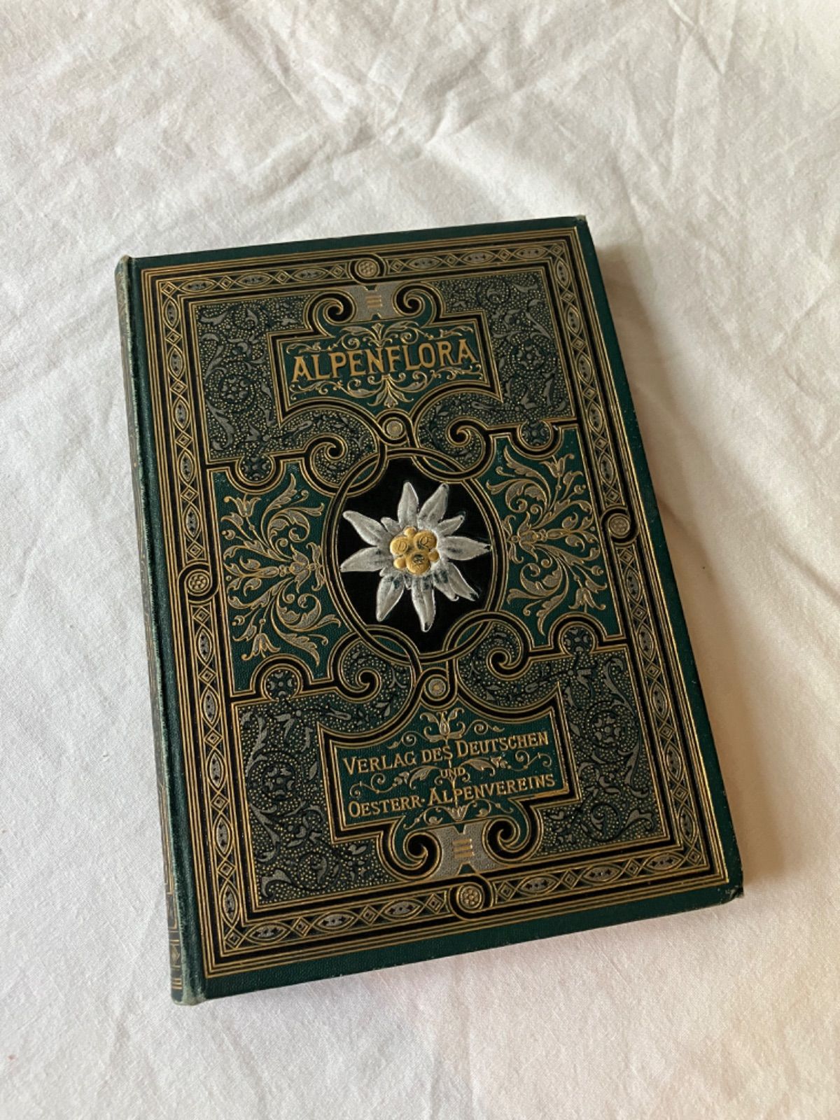 アンティーク 植物図鑑 Alpen Flora テキスト篇