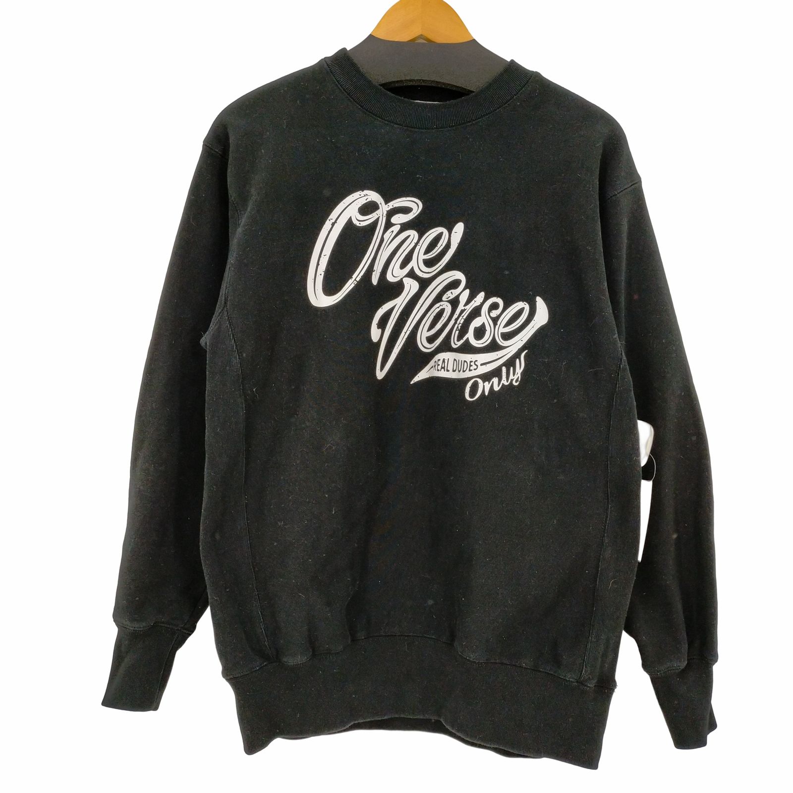 ユーズドフルギ USED古着 LOGO CREW SWEAT ロゴスウェット メンズ import：L - メルカリ