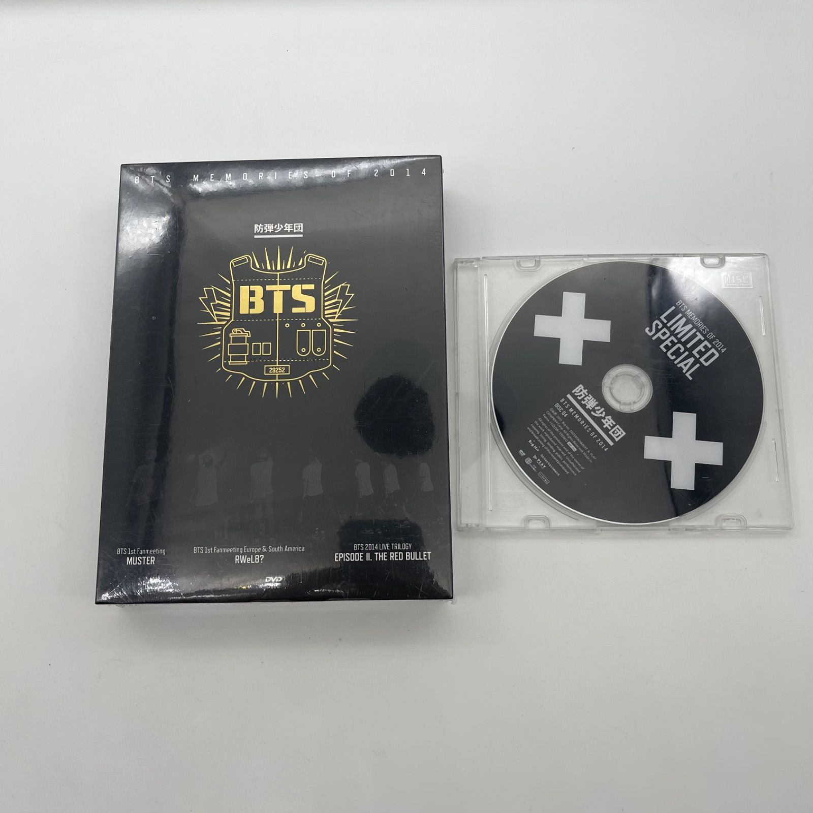 BTS Memories of 2014タワレコ限定盤 タワレコ特典DVD付きJIMIN 