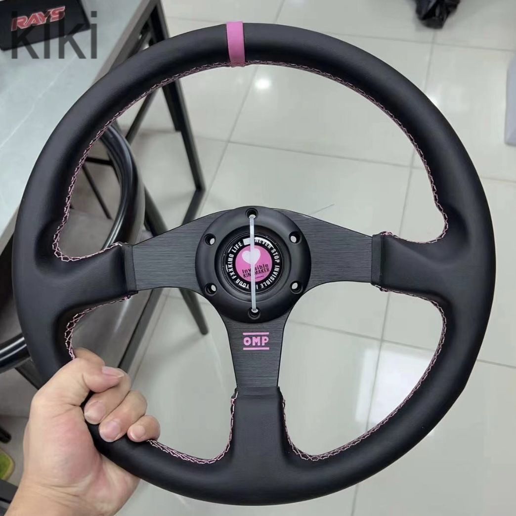 OMP ステアリングホイール 未使用 ayataka専用 OMP ステアリング 新品