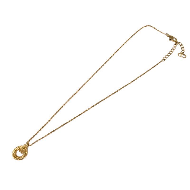 クリスチャン ディオール Christian Dior ネックレス ゴールド メタル ジュエリー