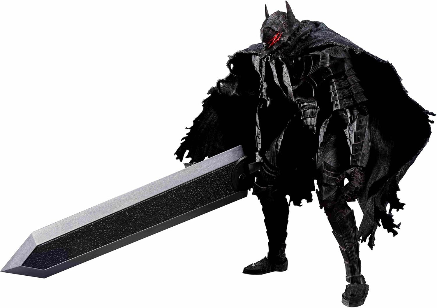TAMASHII NATIONS S.H.フィギュアーツ ベルセルク ガッツ(狂戦士の甲冑) -激情- 約160mm ABSu0026PVCu0026布製 塗装済み可動フィギュア