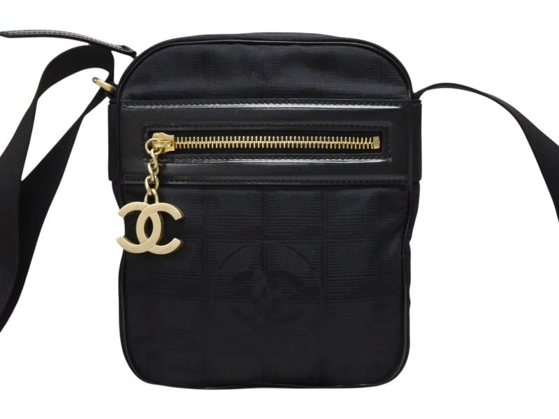 極美品 CHANEL シャネル ニュートラベルライン ショルダーバッグ ココ