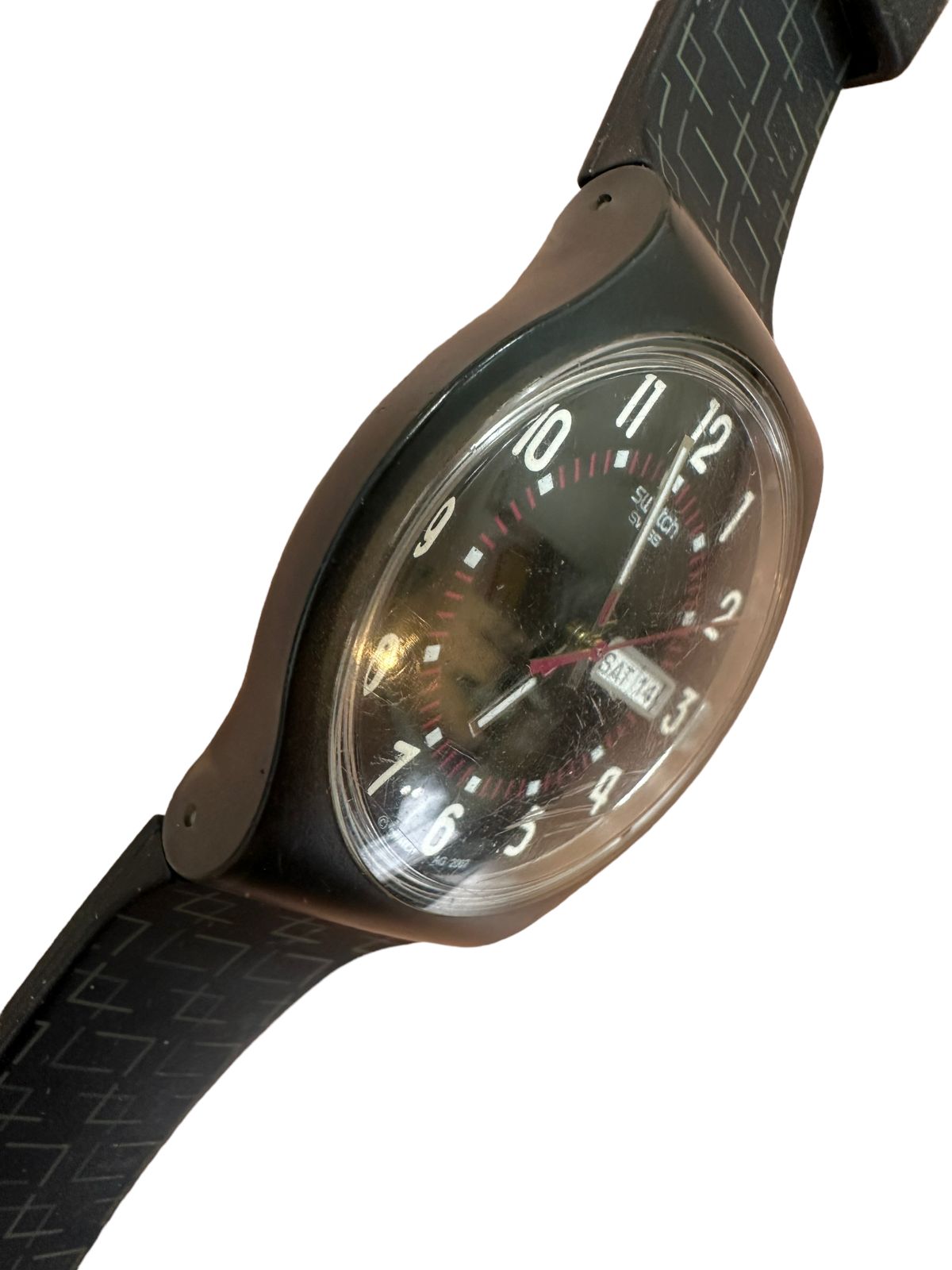 電池交換 美品】 SWATCH LIVING SWISS SUJM704 - メルカリ