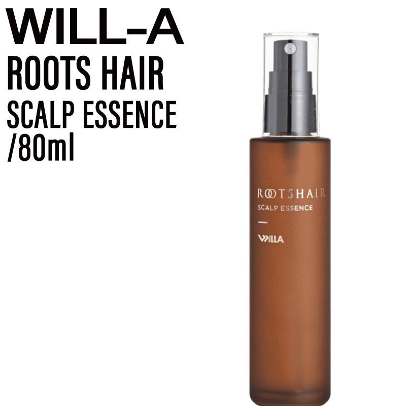 WILL-A ルーツヘアー スカルプエッセンス 80ml (ウエルエー ROOTSHAIR 頭皮 コンディショニング 綺麗 ヘアケア 幹細胞  ヒト毛根細胞順化培養液 美髪 頭髪) - メルカリ