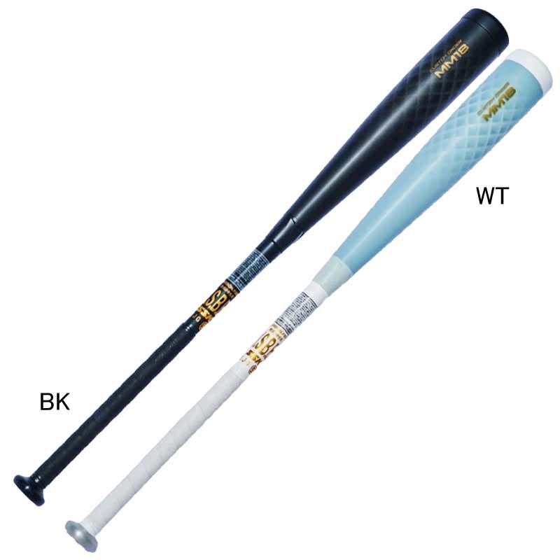 エスエスケイ SSK 軟式ジュニアFRP製バット MM18 ヘビータイプ トップバランス バットケース付き 少年用 JR 野球 軟式バット 25AW SBB5085 WT10ホワイト
