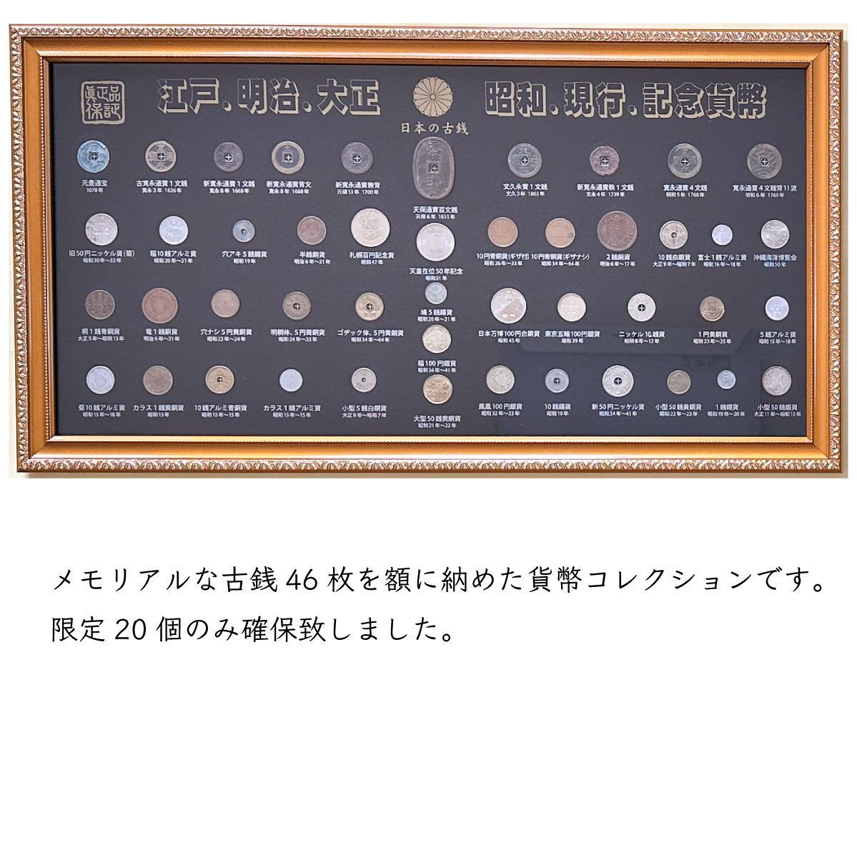 日本貨幣コレクション 237枚 数量限定】日本名作貨幣コレクション額 - メルカリ