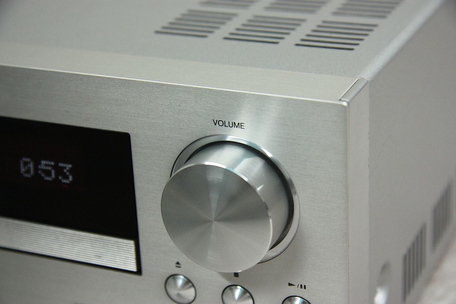 ONKYO CD|USBレシーバーCR-555シルバー色