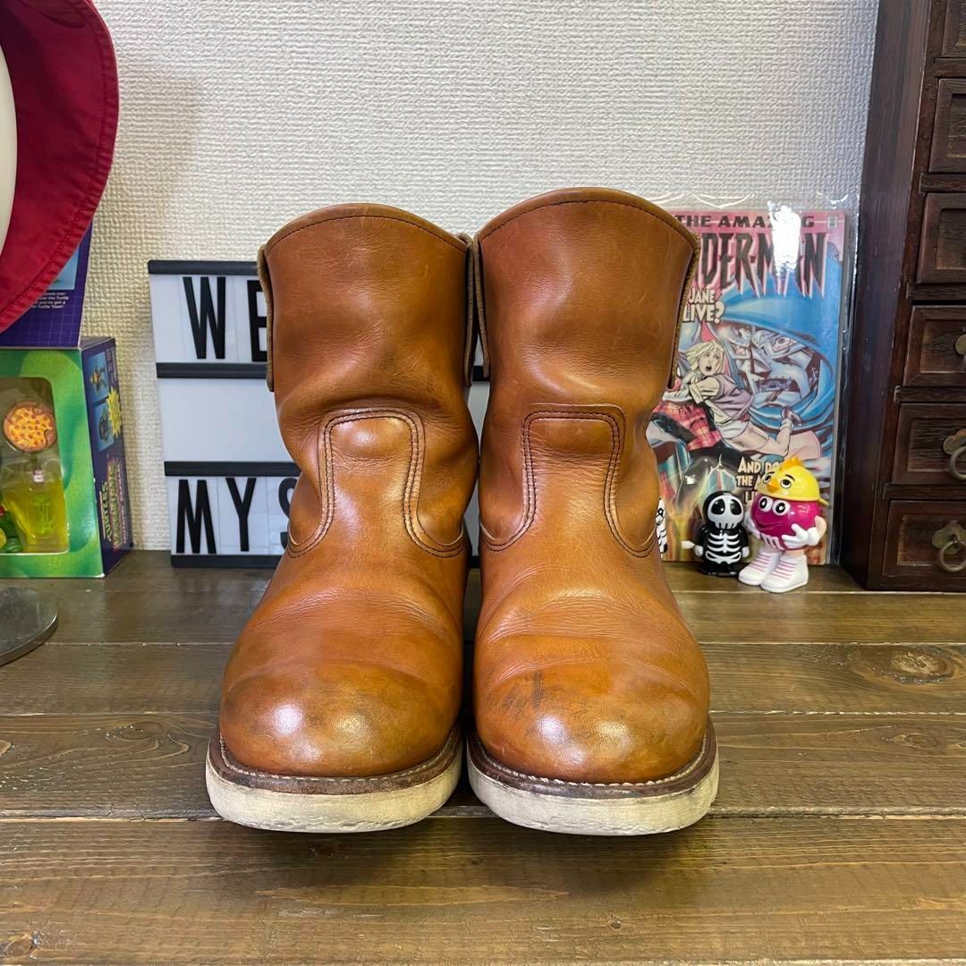 良品 RED WING レッドウイング ペコスブーツ BRW 866 28cm - メルカリ