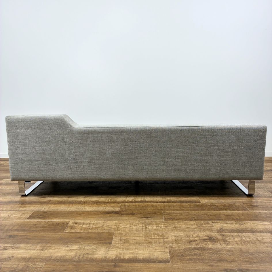 FLANNEL SOFA SIESTA 3P GRAY ONE ARM RIGHT TYPE フランネルソファ