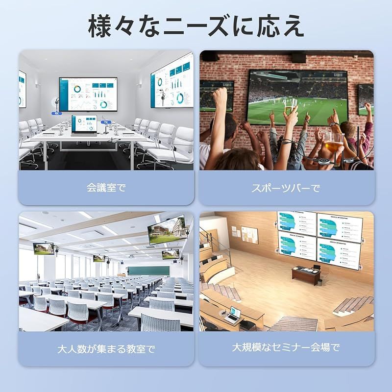 1080P|5Ghz|50m安定転送距離 HDMI