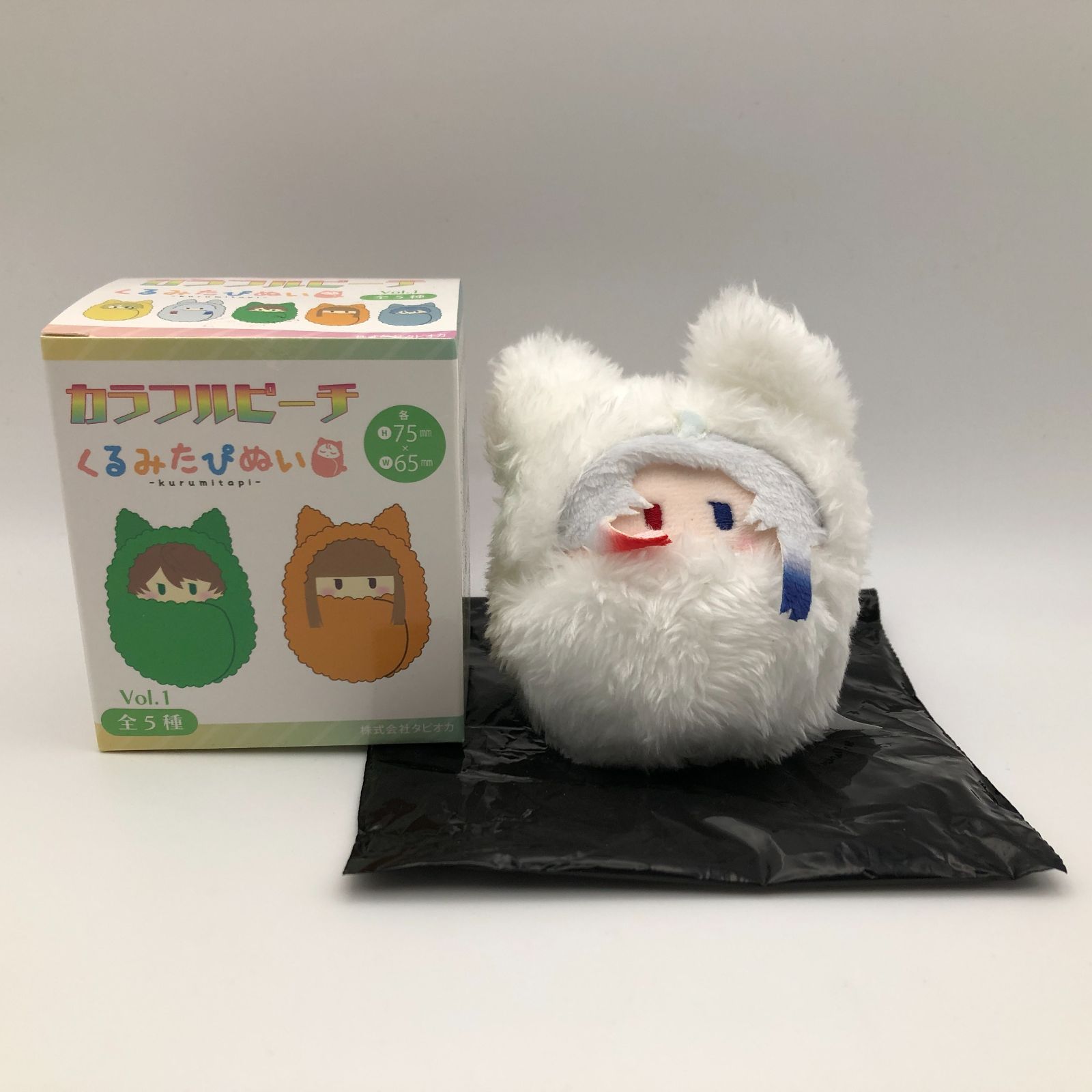 城東86-140】カラフルピーチ からぴち くるみたぴぬい どぬく - メルカリ