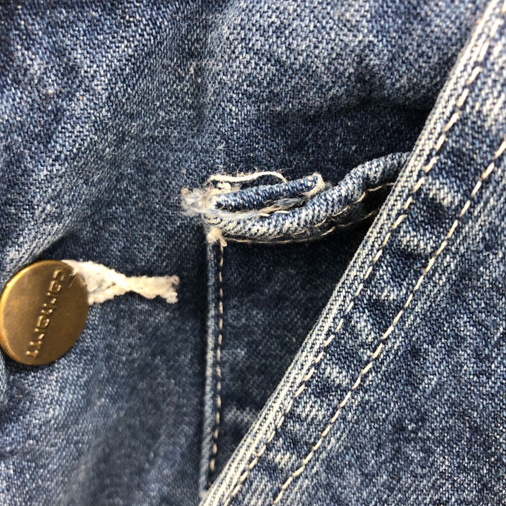 Carhartt オーバーオール デニム インディゴブルー 【公式通販】