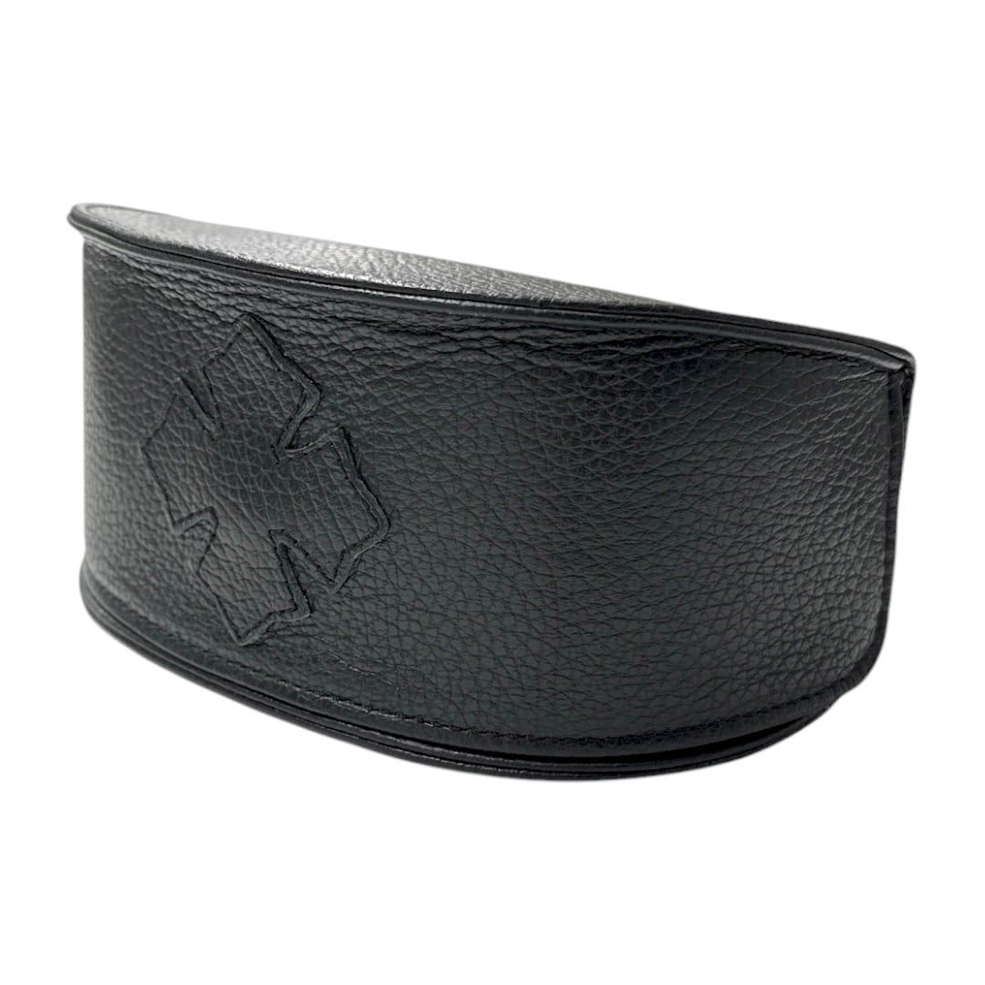 CHROME HEARTS CH Cross Leather Eyewear Case