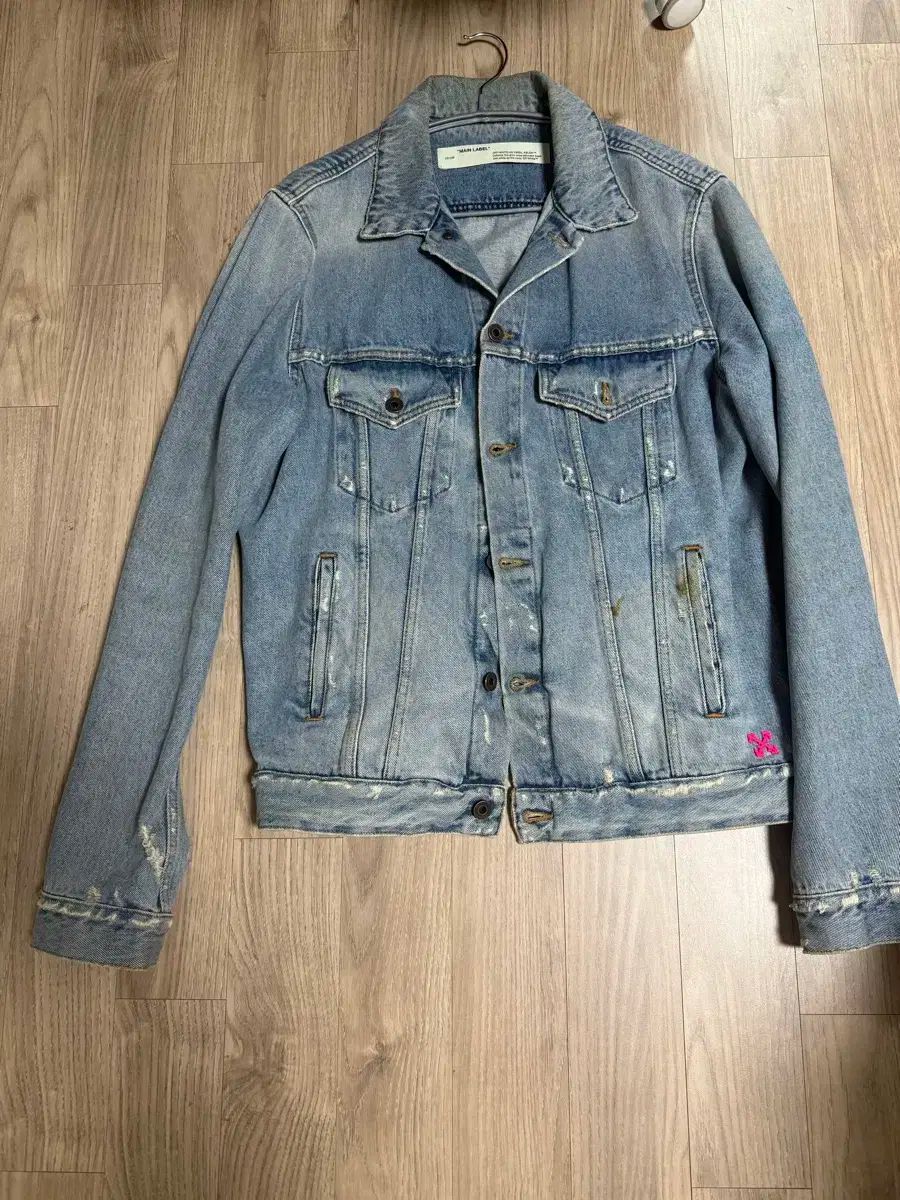 Off-White オフホワイト フクシア デニムジャケット