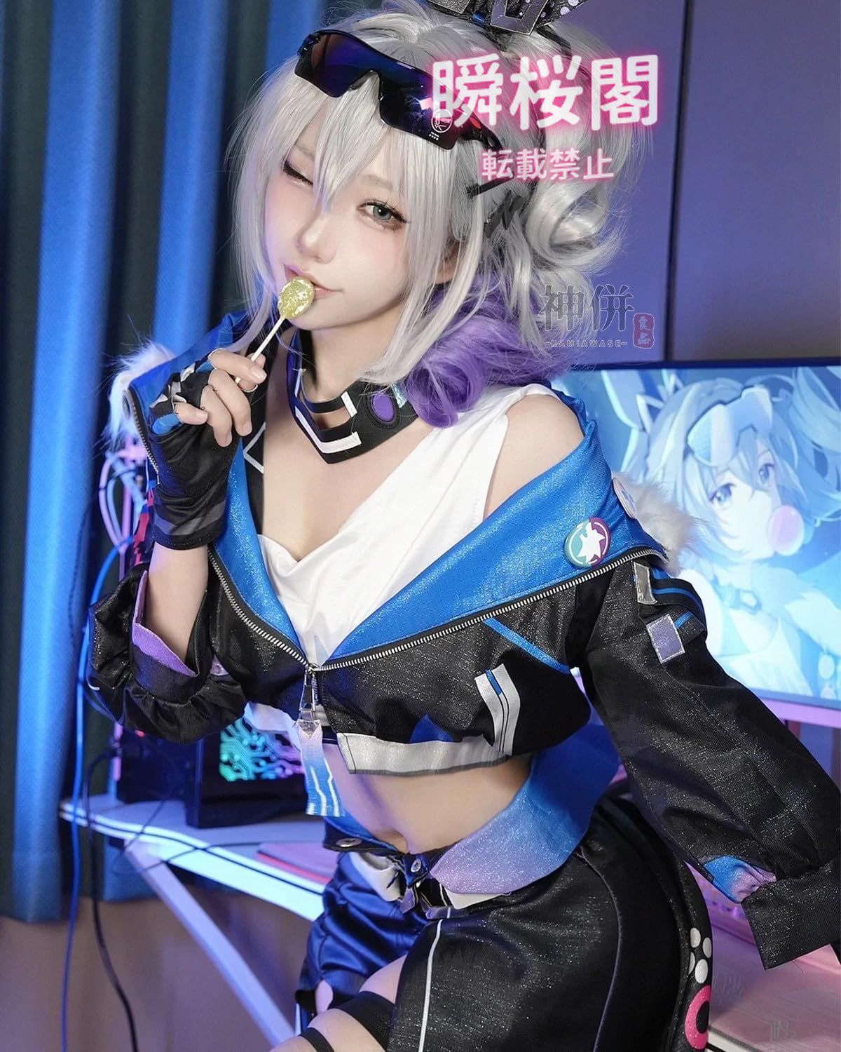 崩壊スターレイル コスプレ ウィッグ付き ホタル 開拓者 ロビン 花火 ブラックスワン ゲーム コスプレ衣装 イベント 大人用 仮 銀狼 ウィッグ付き ハロウィン CS0926BJ