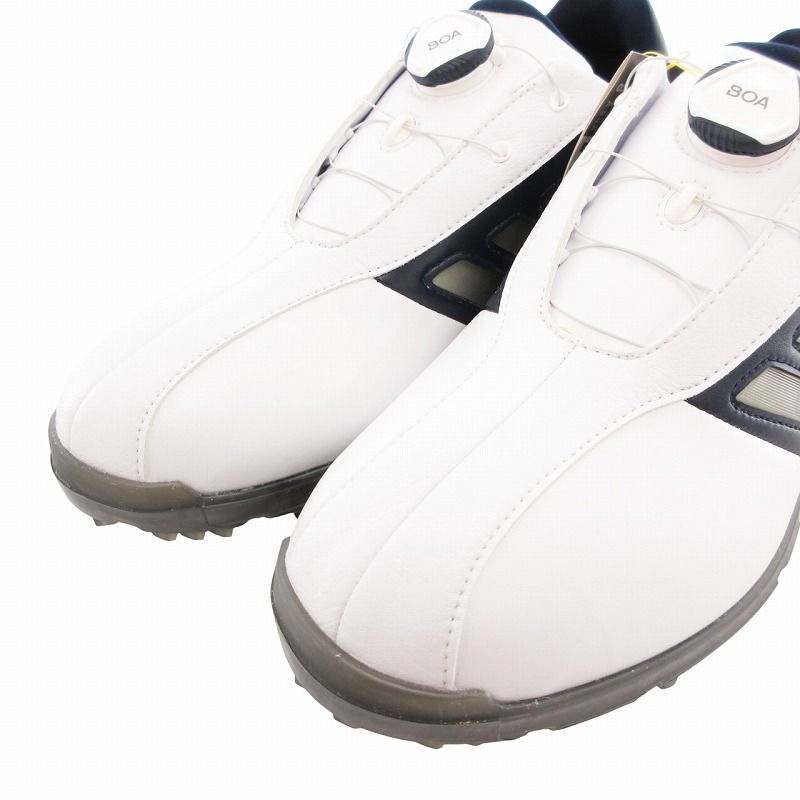 新品】adidas ゴルフシューズ ホワイト 未使用タグ付き
