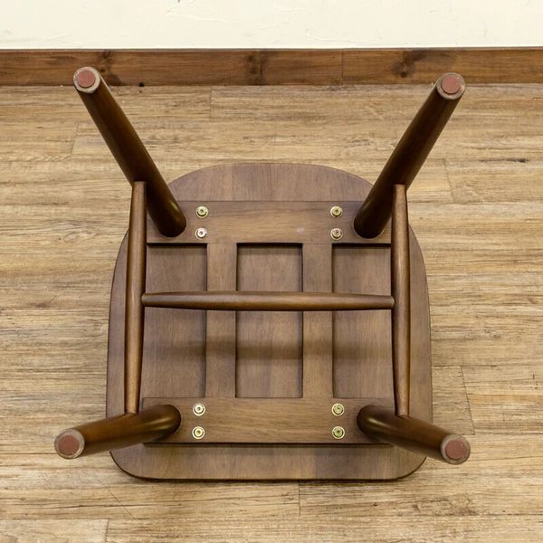 シンプル ダイニングチェア 2脚セット ブラウン 椅子 ウィンザーチェア MARWIL-DEMENAGEMENTS_CH