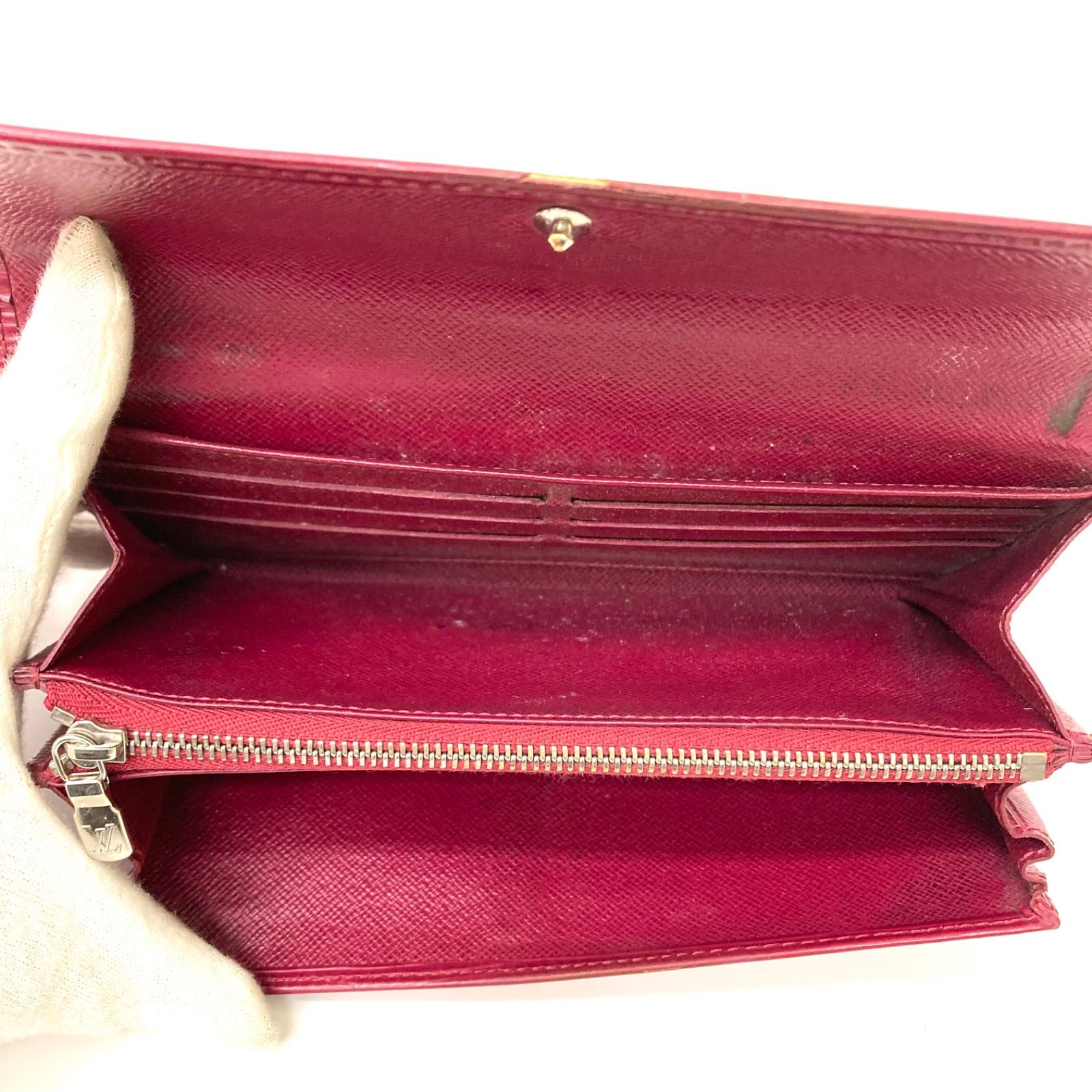 LOUIS VUITTON】ルイヴィトン エピ ポルトフォイユサラ 長財布