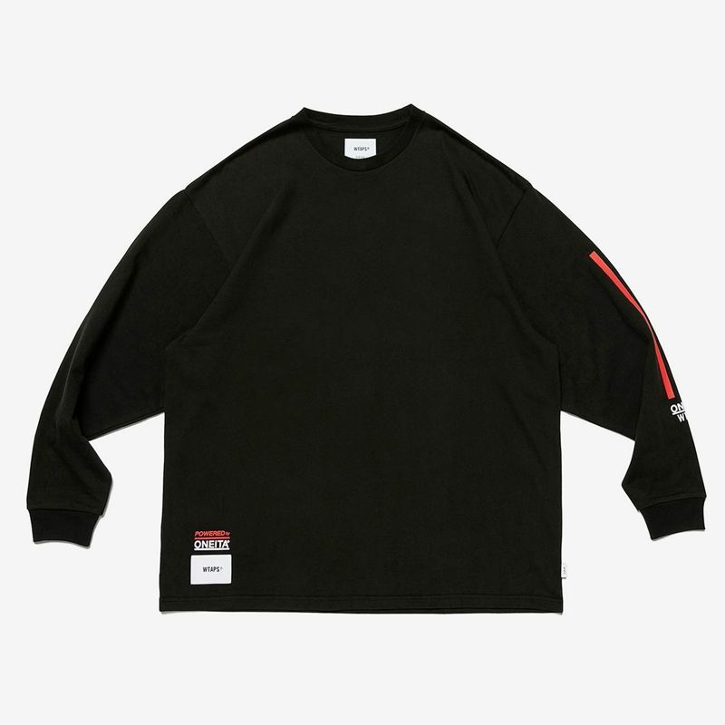 Wtaps Oneita power t long sleeve black