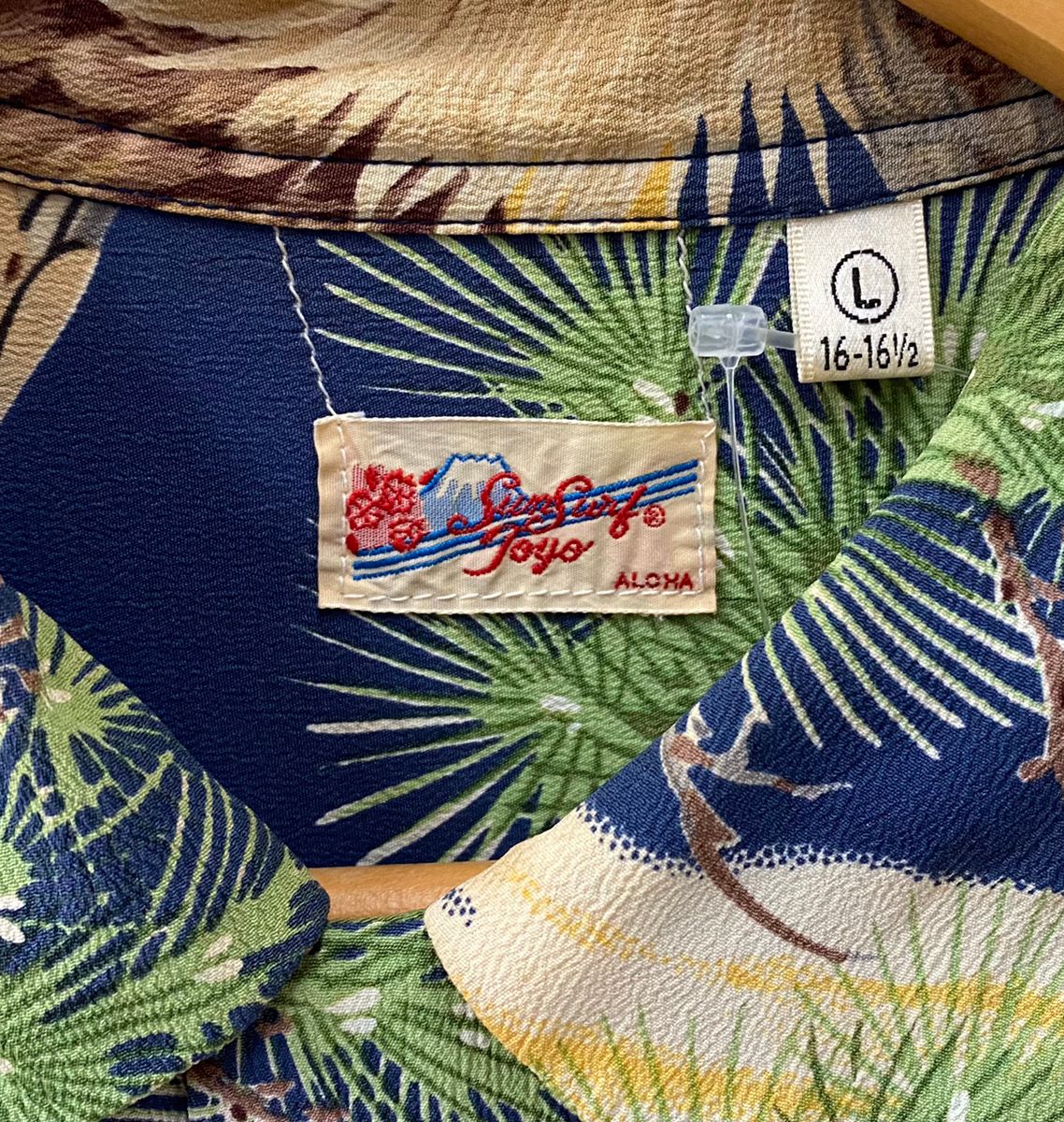 サンサーフ SUN SURF アロハシャツ 鷲 EAGLE OVER HEAD SS22692 長袖