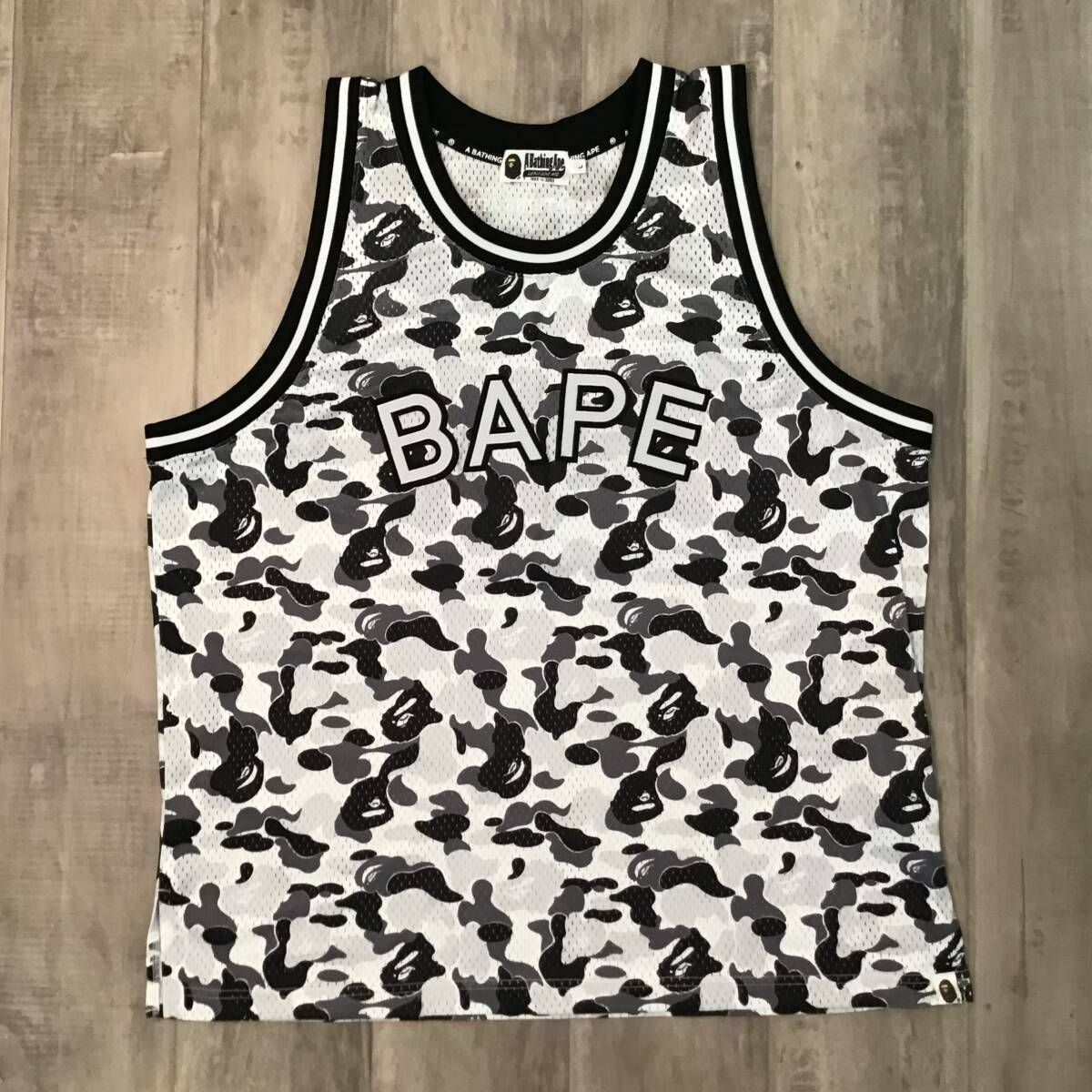 ★激レア APE BAPEロゴ バスケ タンクトップ M Tシャツ ノースリーブ 楽天市場】【中古】A BATHING APE アベイシングエイプ COLOR