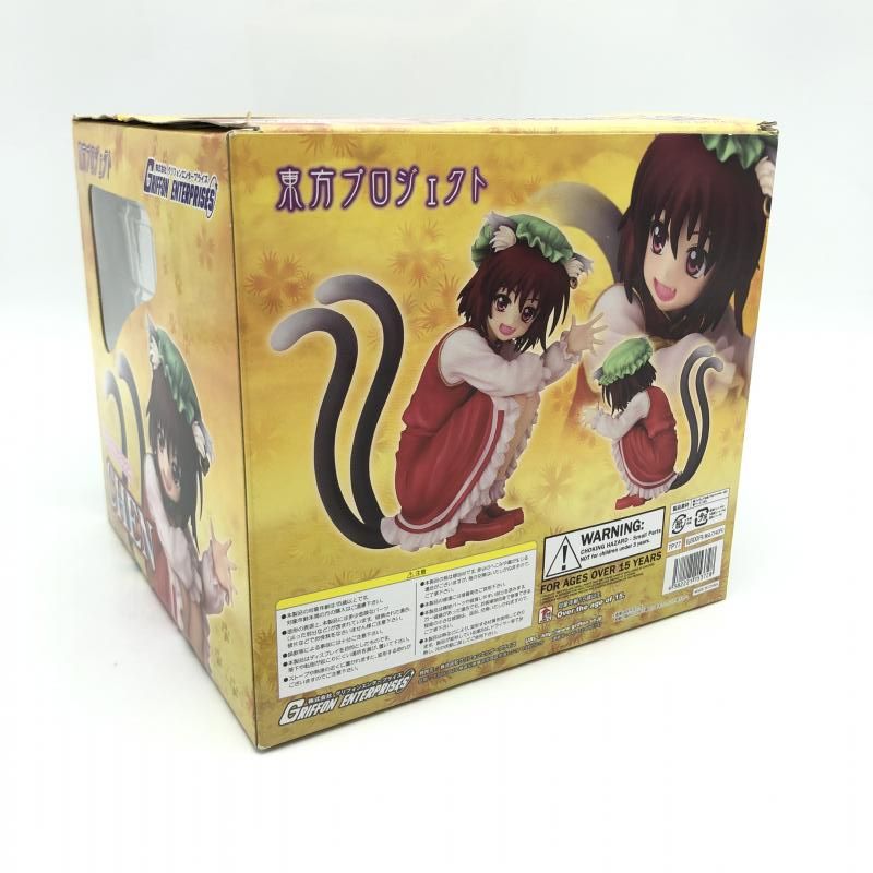 【未開封品】東方project 1/8 凶兆の黒猫 橙（チェン） 東方プロジェクト 1/8 凶兆の黒猫 橙（チェン） 完成品
