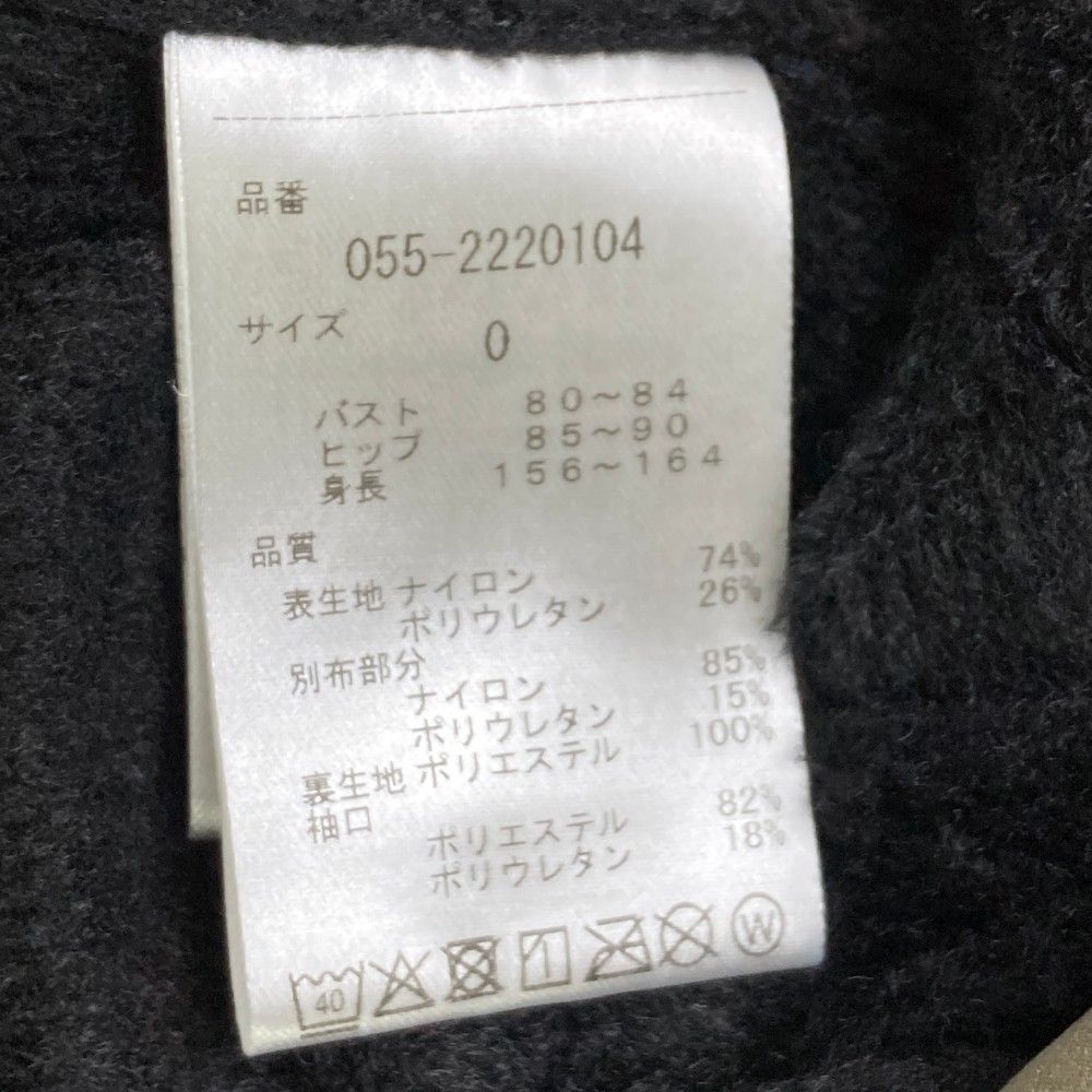 サイズ：0 PEARLY GATES パーリーゲイツ 裏起毛 ジップパーカー