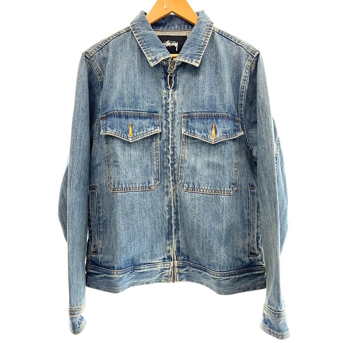 ステューシー STUSSY 18AW Denim Garage JKT ZIPUP ガレージ デニム 