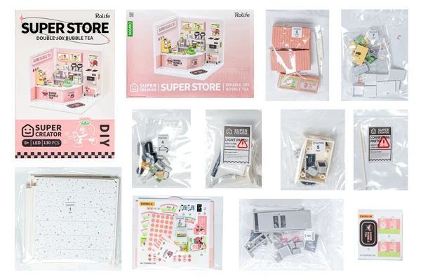 ROLIFE　DIYプラスチックハウス　スーパークリエイターシリーズ　タピオカス ROLIFE DIYプラスチックハウス スーパークリエイターシリーズ
