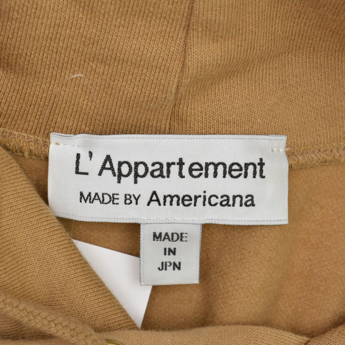 L'APPARTEMENT×Americana】別注 Hooded Parkaスウェットパーカー