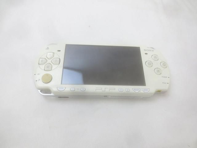 品 ゲーム PSP 本体 PSP3000 パールホワイト 動作品 本体のみ