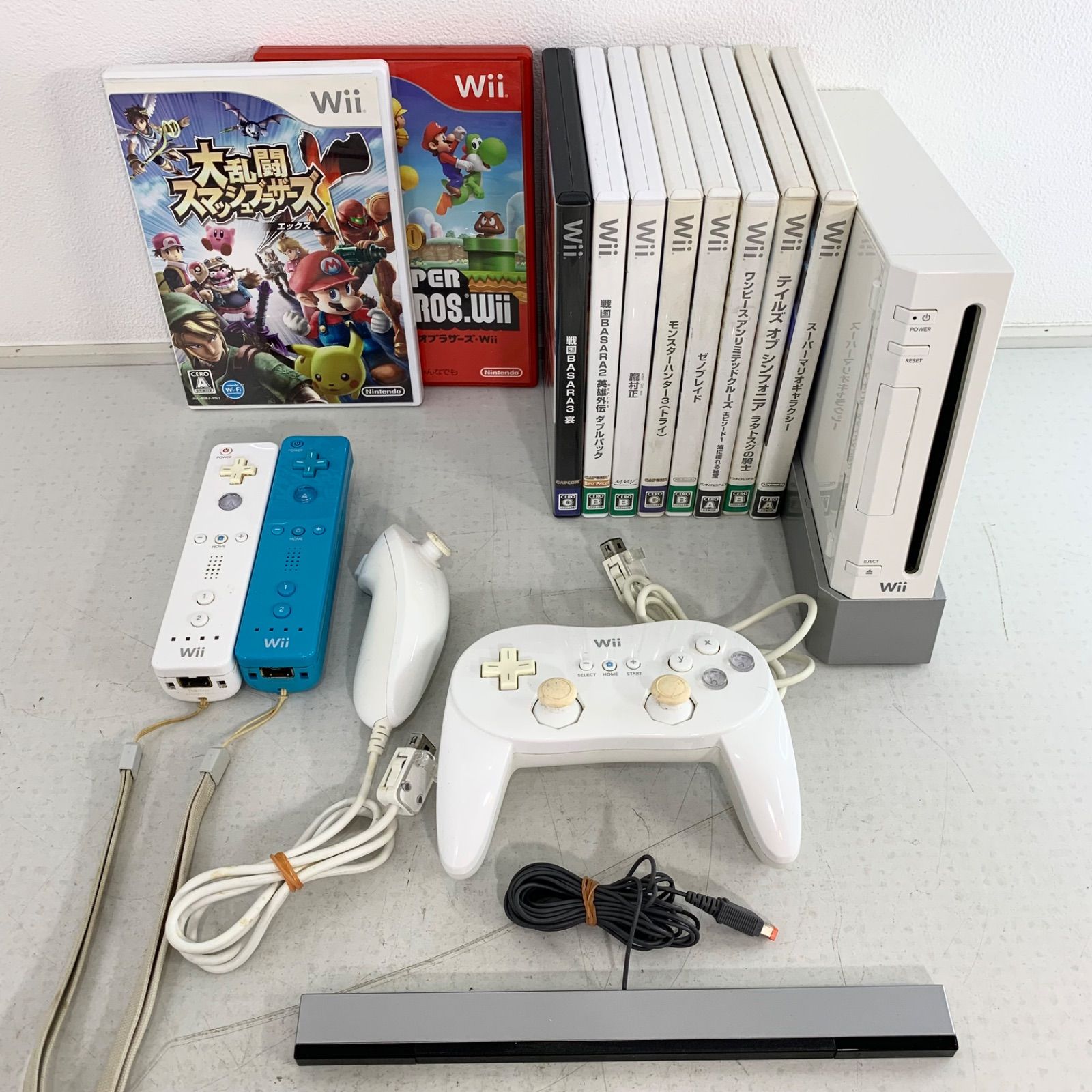 Nintendo Wii 白 ソフト 10本 まとめ売り