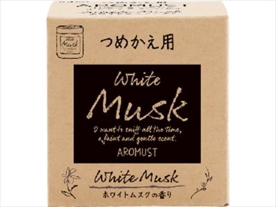 まとめ買い-40点セット アロマストつめかえ用 ホワイトムスク オカモト産業 芳香剤 部屋用