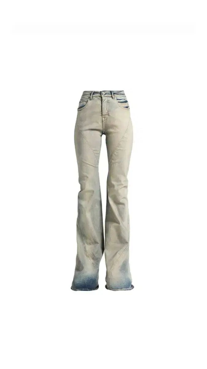 24 リック オーウェンズ BIAS ブーツカット デニム パンツ