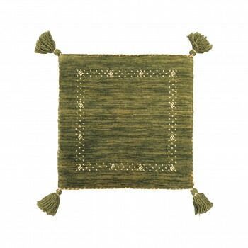 Bije ビジェ クッションカバー Army Green 約45×45cm