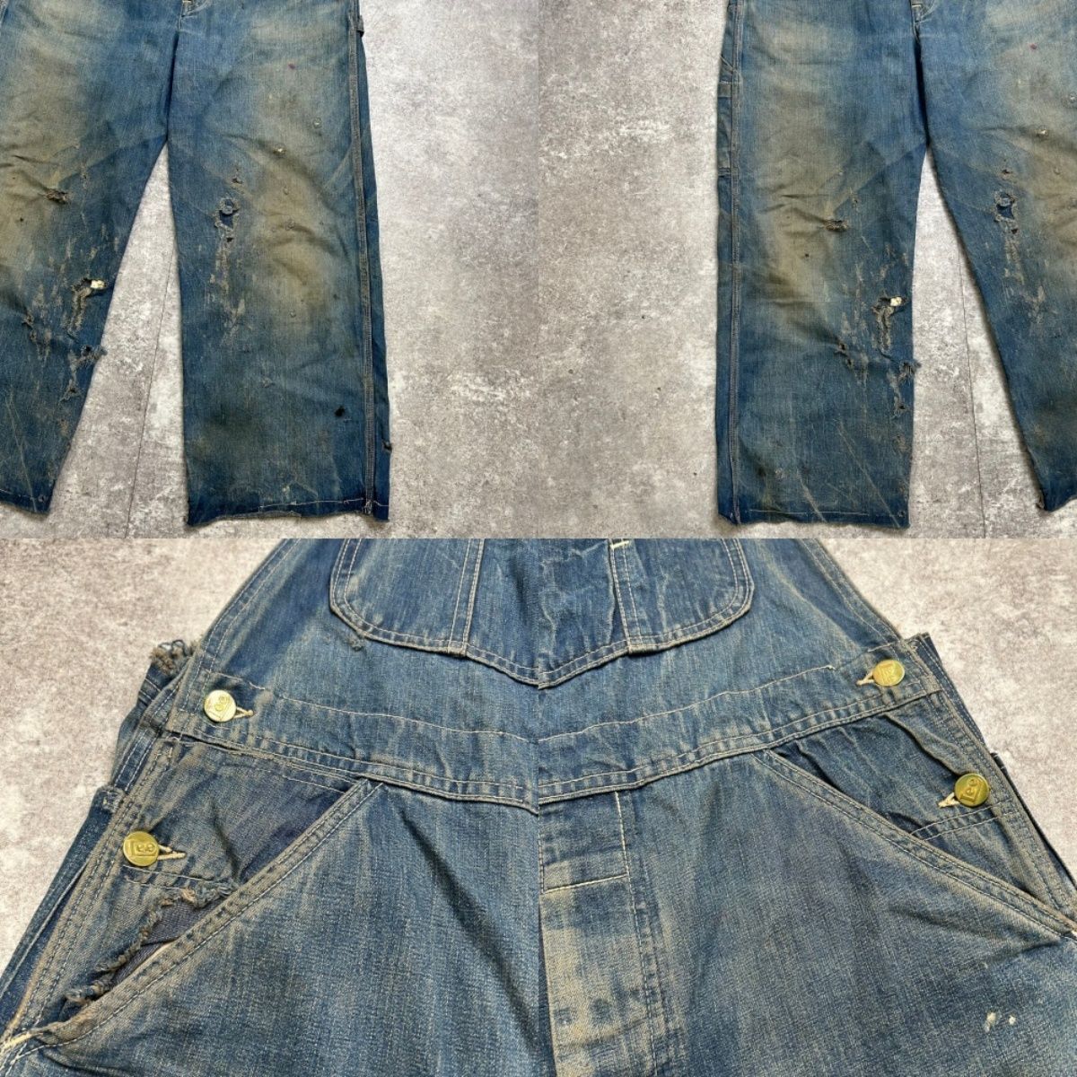 LEE オーバーオール　ハウスタグ　ビンテージ 30s~「Lee」house tag overalls｜1930年代～「リー」ハウスタグ