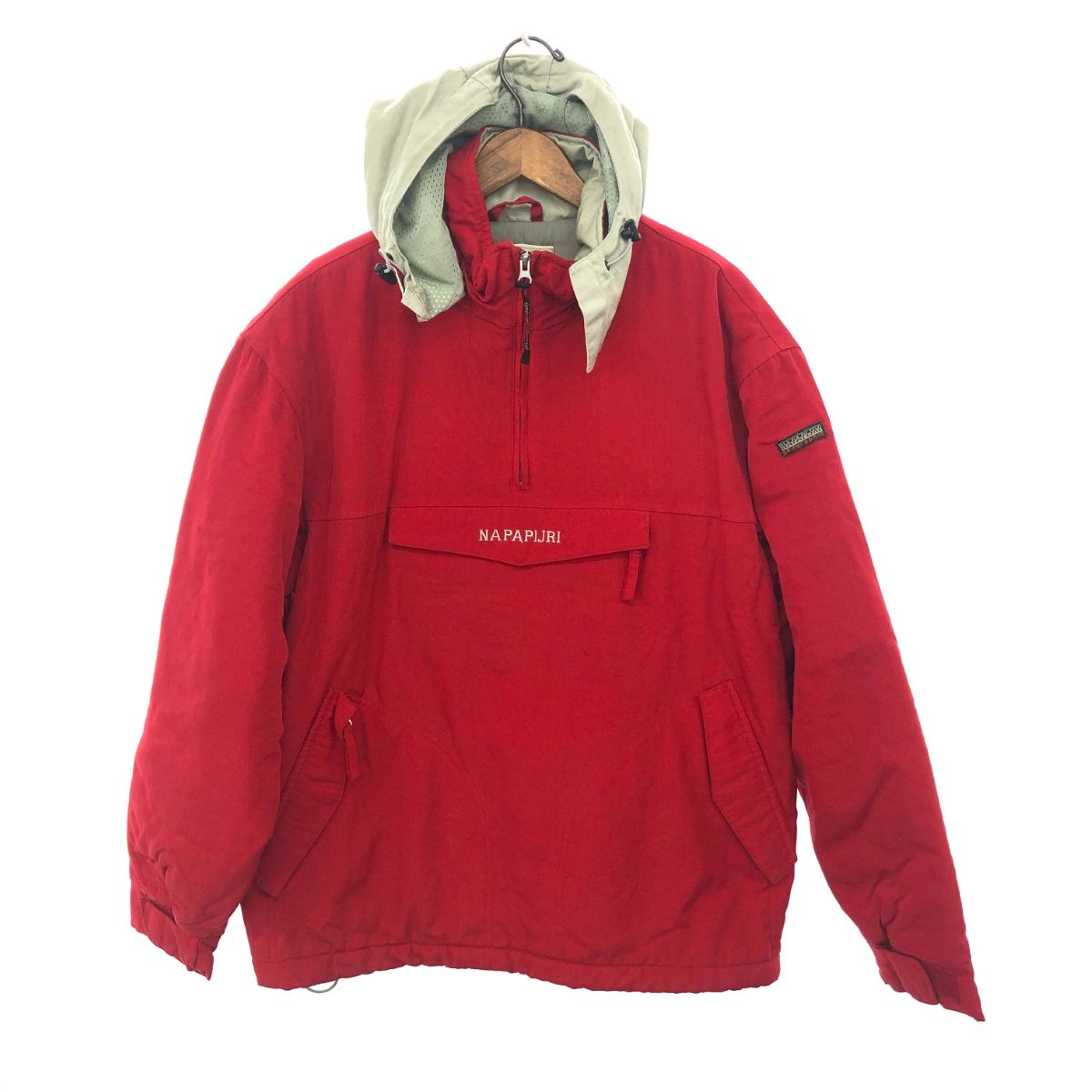 NAPAPIJRI ナパピジリ アノラック ジャケット サイズ:M  レッド コーデュラ メンズ 　240001133562 NAPAPIJRI ナパピジリ アノラック ジャケット サイズ:M レッド