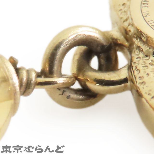 シャネル CHANEL ピアス ゴールド メタル コスチュームパール